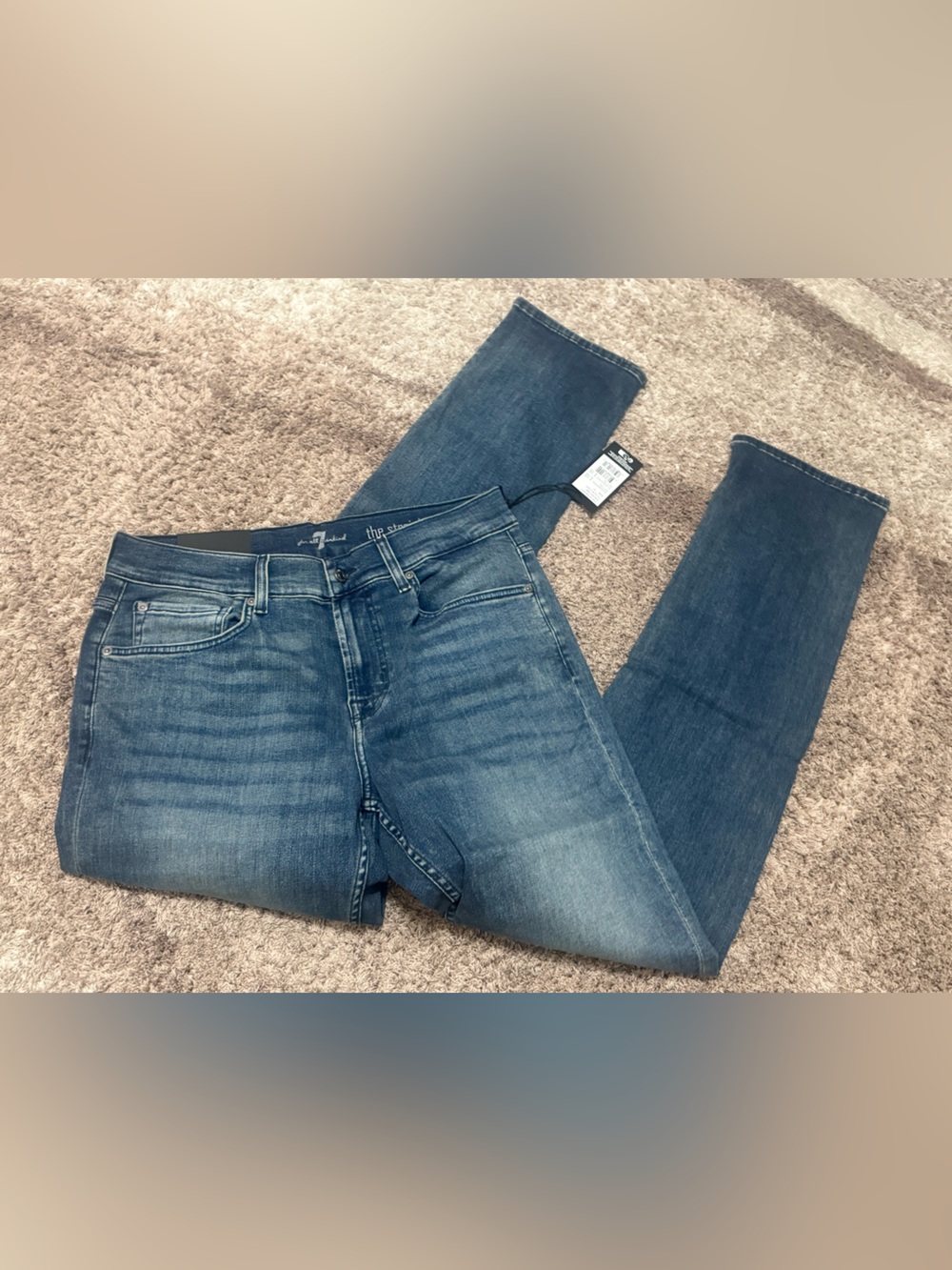 7forall mankind the straight 34” jean in Breckenridge